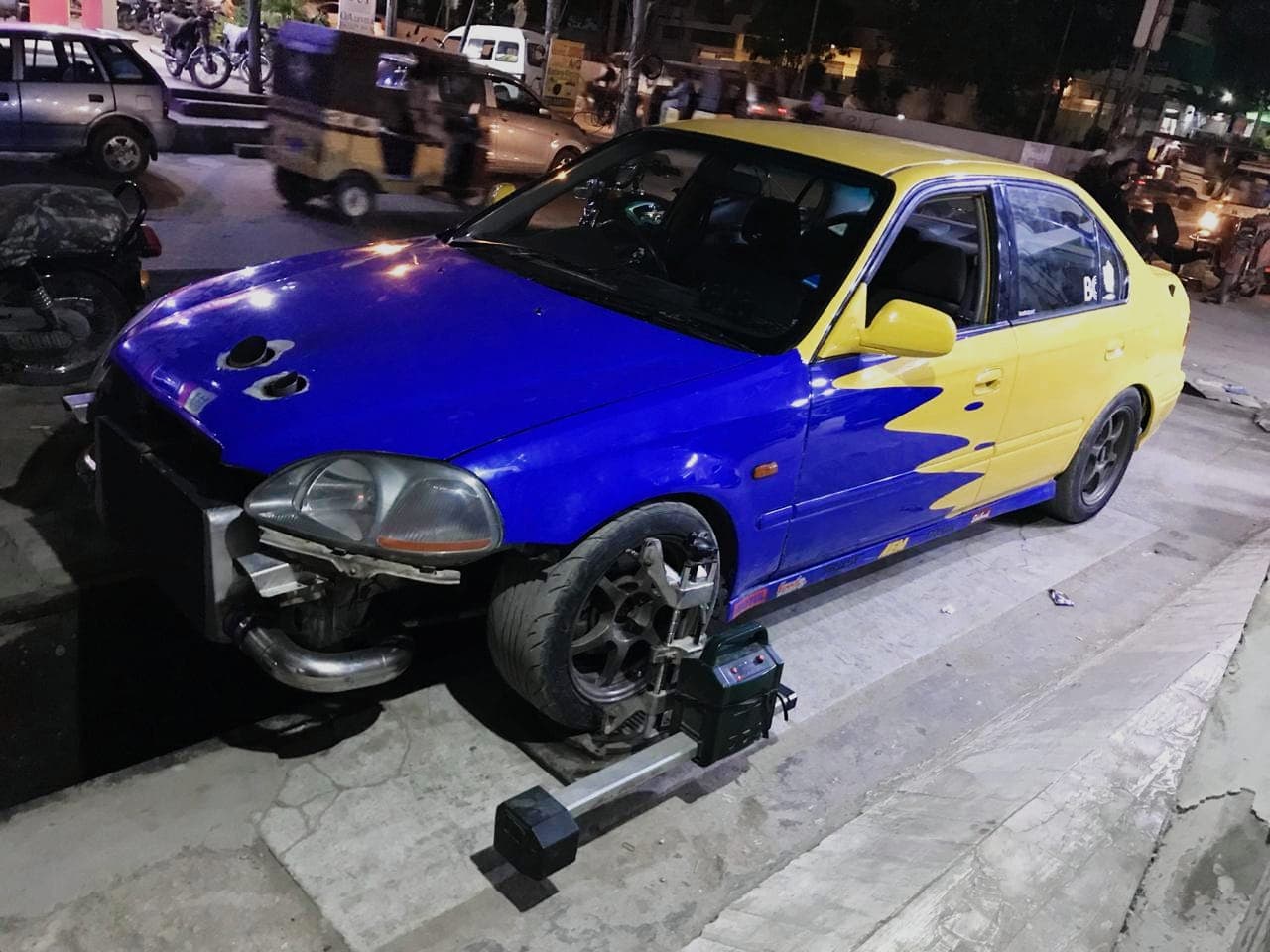Honda Civic B18 turbo build
